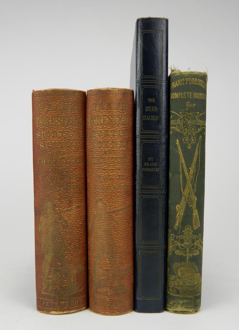 4 Frank Forester Books (1 of 3)