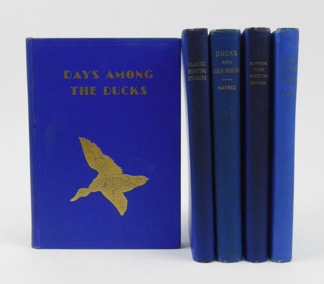 5 Books on Duck & Turkey Hunting- W.C.Hazelton (1 of 5)