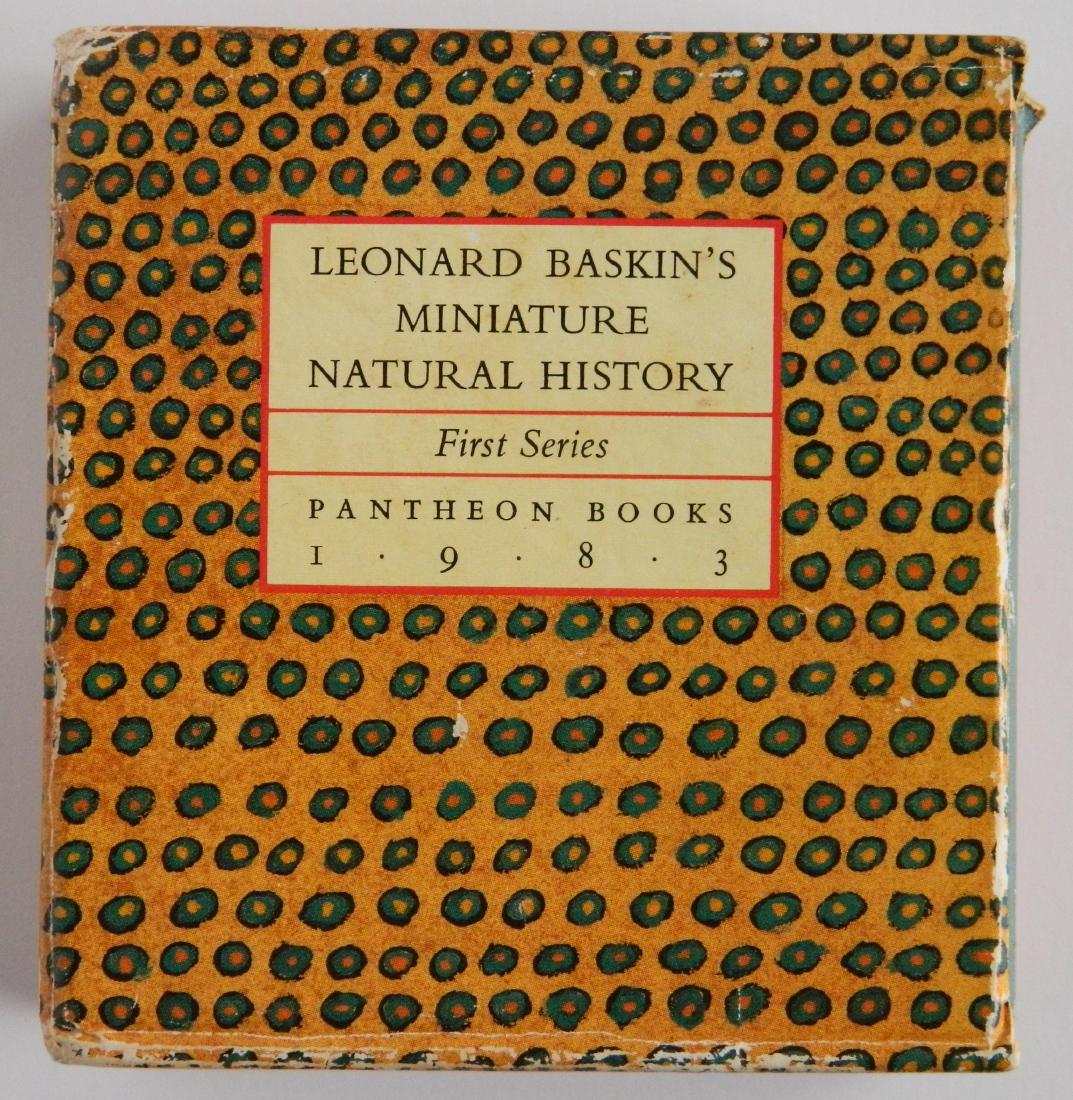Baskin- Leonard Baskin's Miniature Natural History (1 of 6)