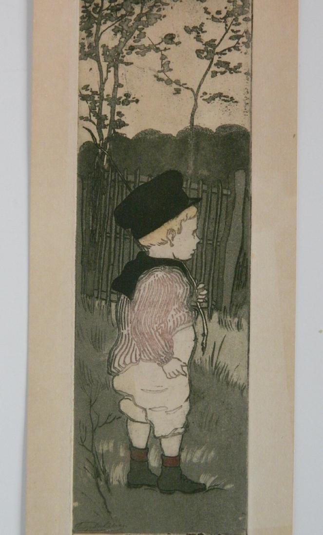 Eugene Delatre aquatint (1 of 3)