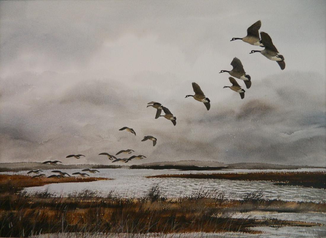 David Hagerbaumer watercolor (1 of 3)