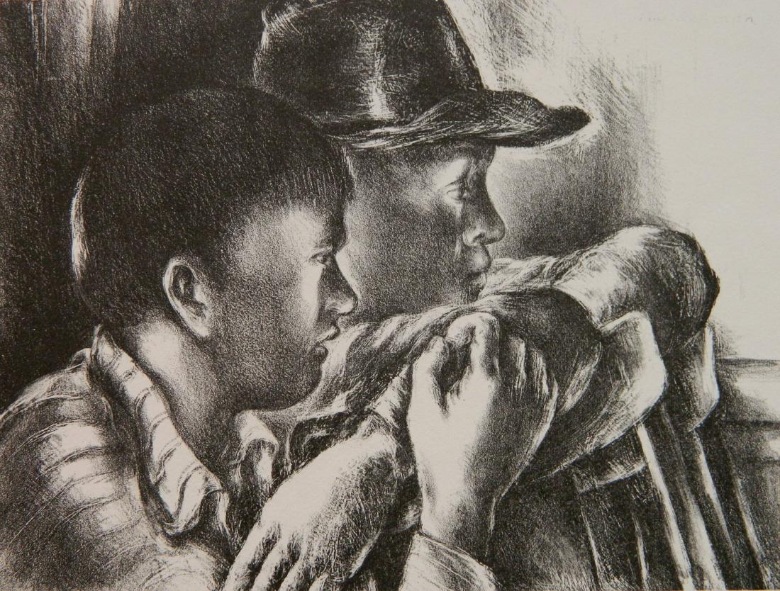 Abraham Blockman lithograph (1 of 4)