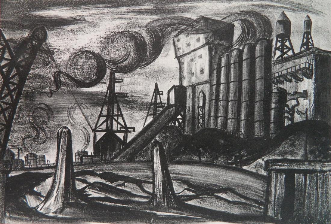 David Burke lithograph (1 of 5)