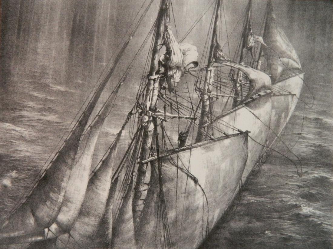 John Noble lithograph (1 of 4)