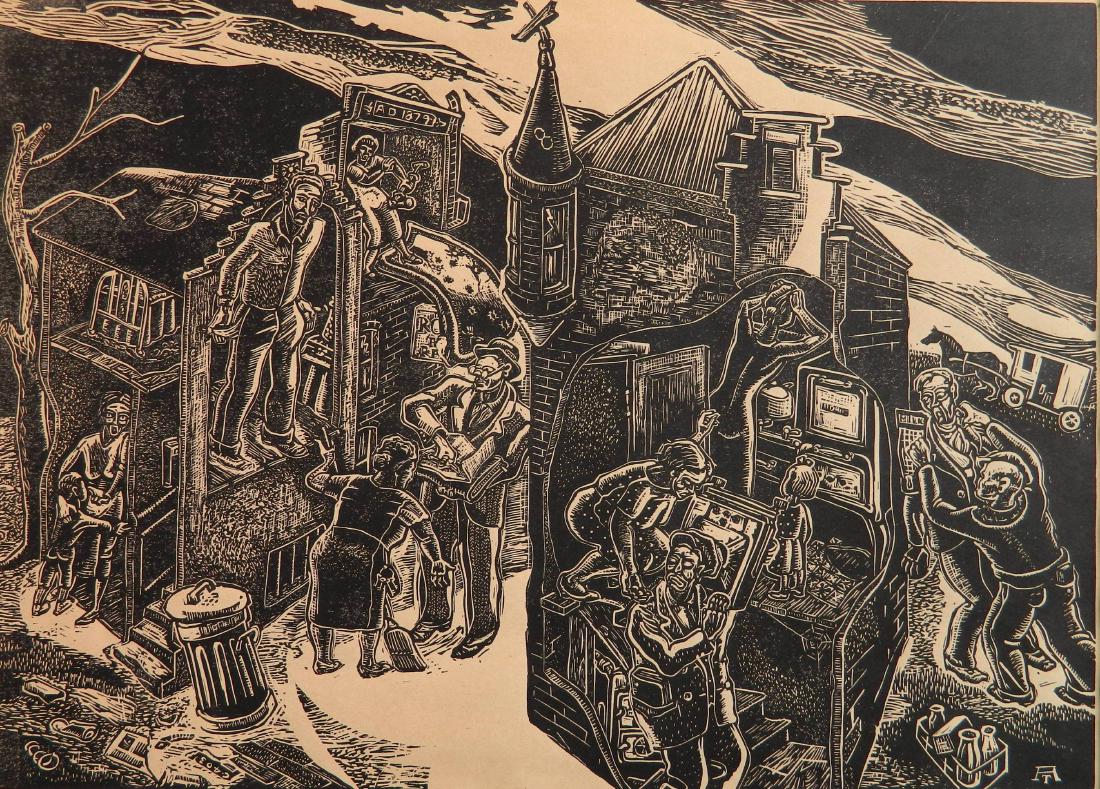 Adrian Troy woodblock (1 of 4)