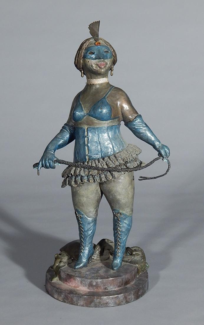 Charles Bragg cold painted bronze (1 of 6)