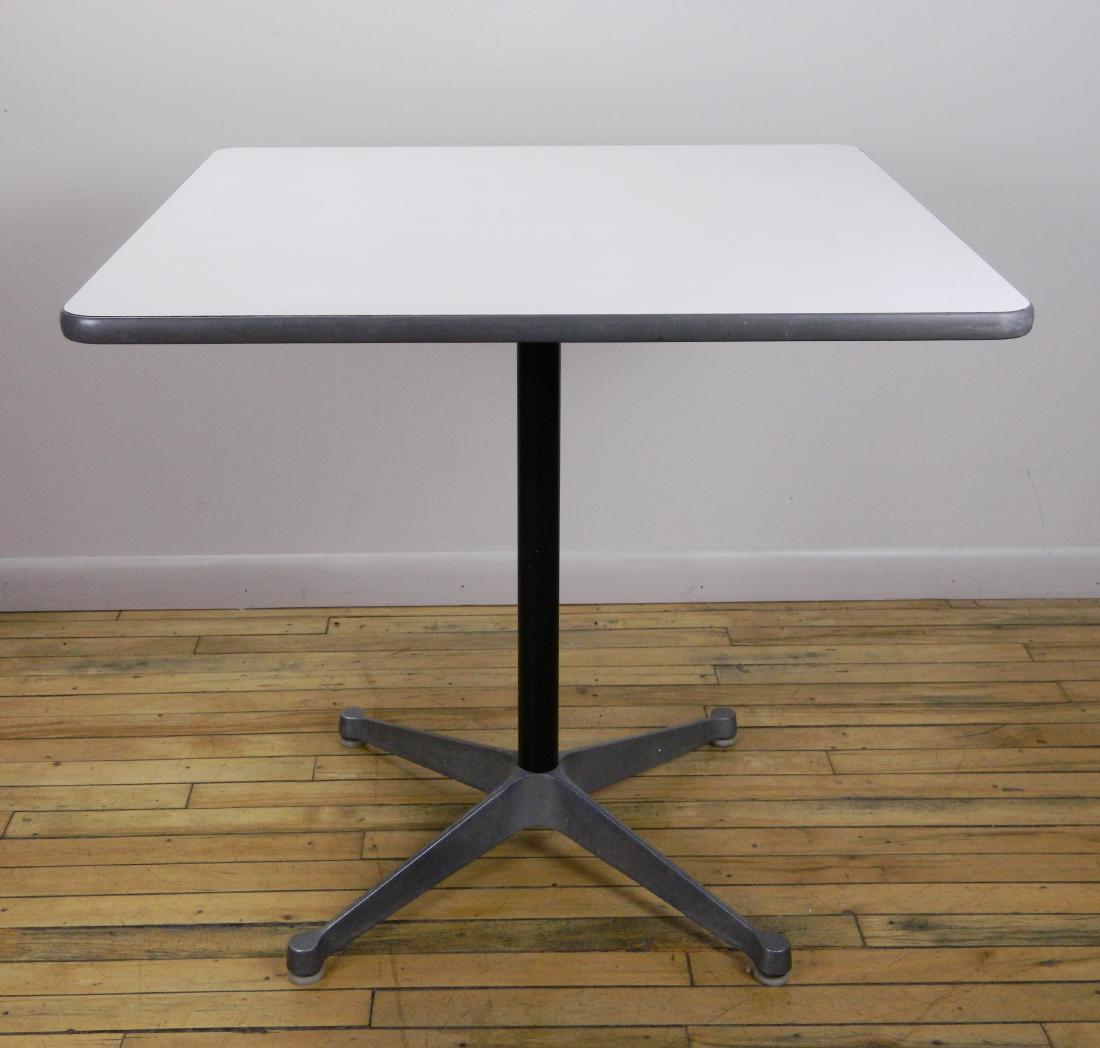 Herman Miller table: Herman Miller table. 28 1/2 x 29 1/2 x 29 1/2''