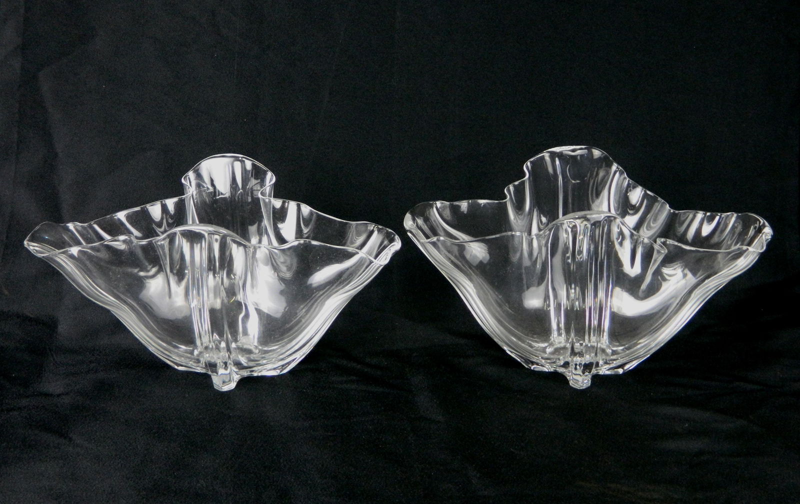 Pair of Steuben Grotesque vases (1 of 4)