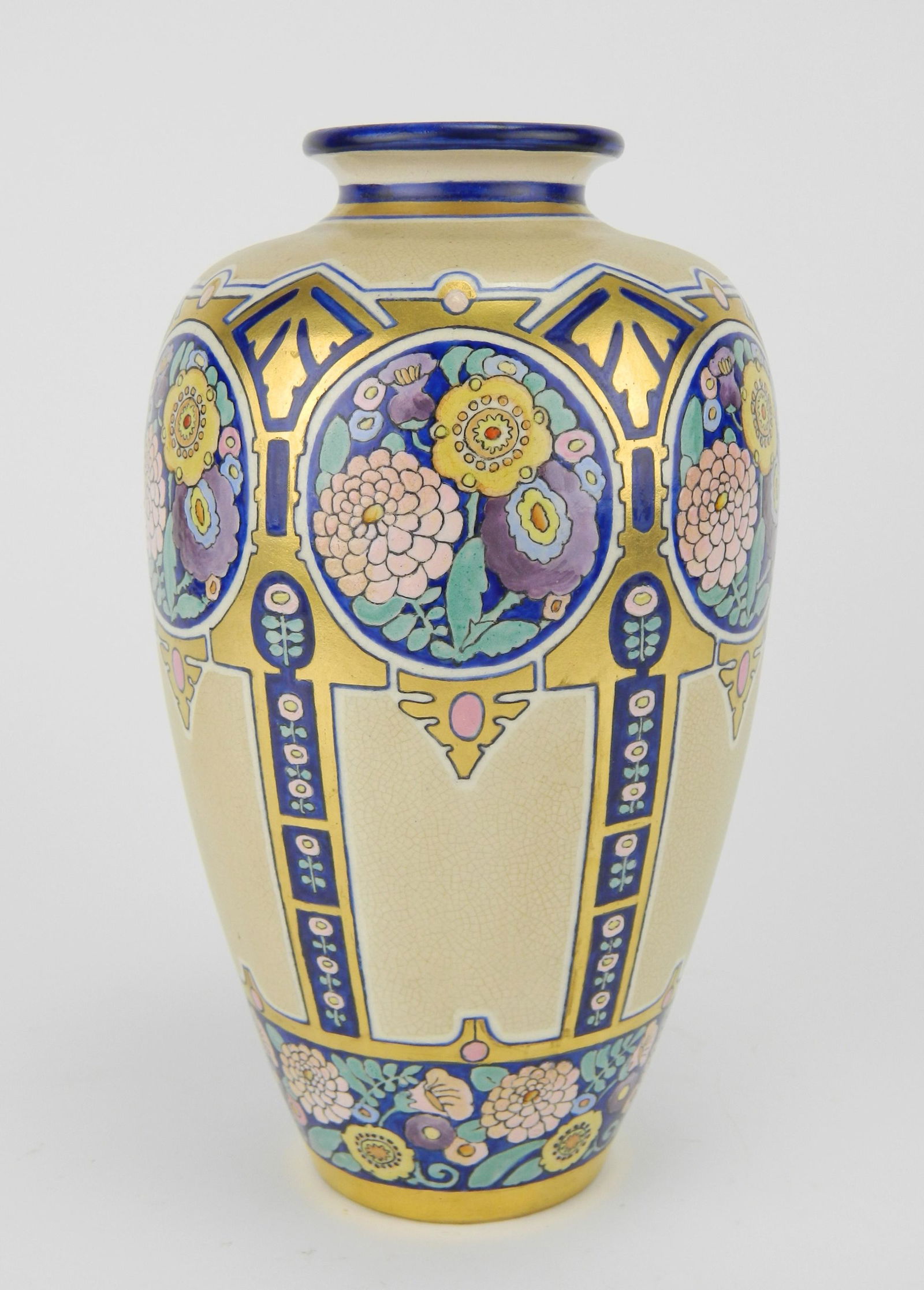 Art Deco ceramic vase (1 of 4)