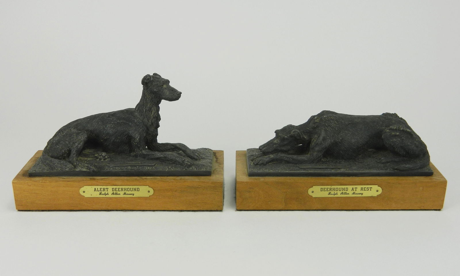 Ralph A. Massey 2 cast resin sculptures (1 of 8)