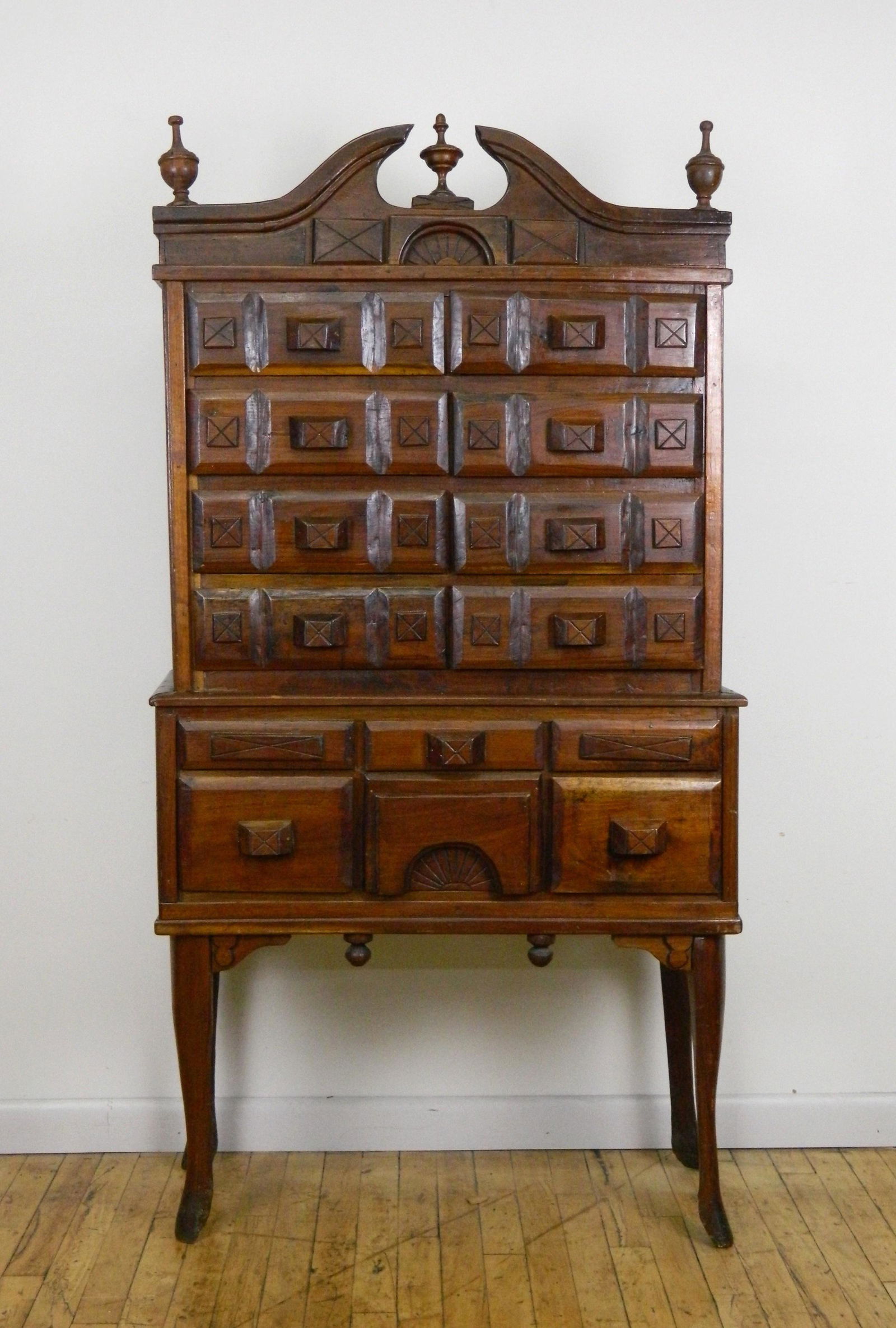 Diminutive Folk Art high boy (1 of 5)