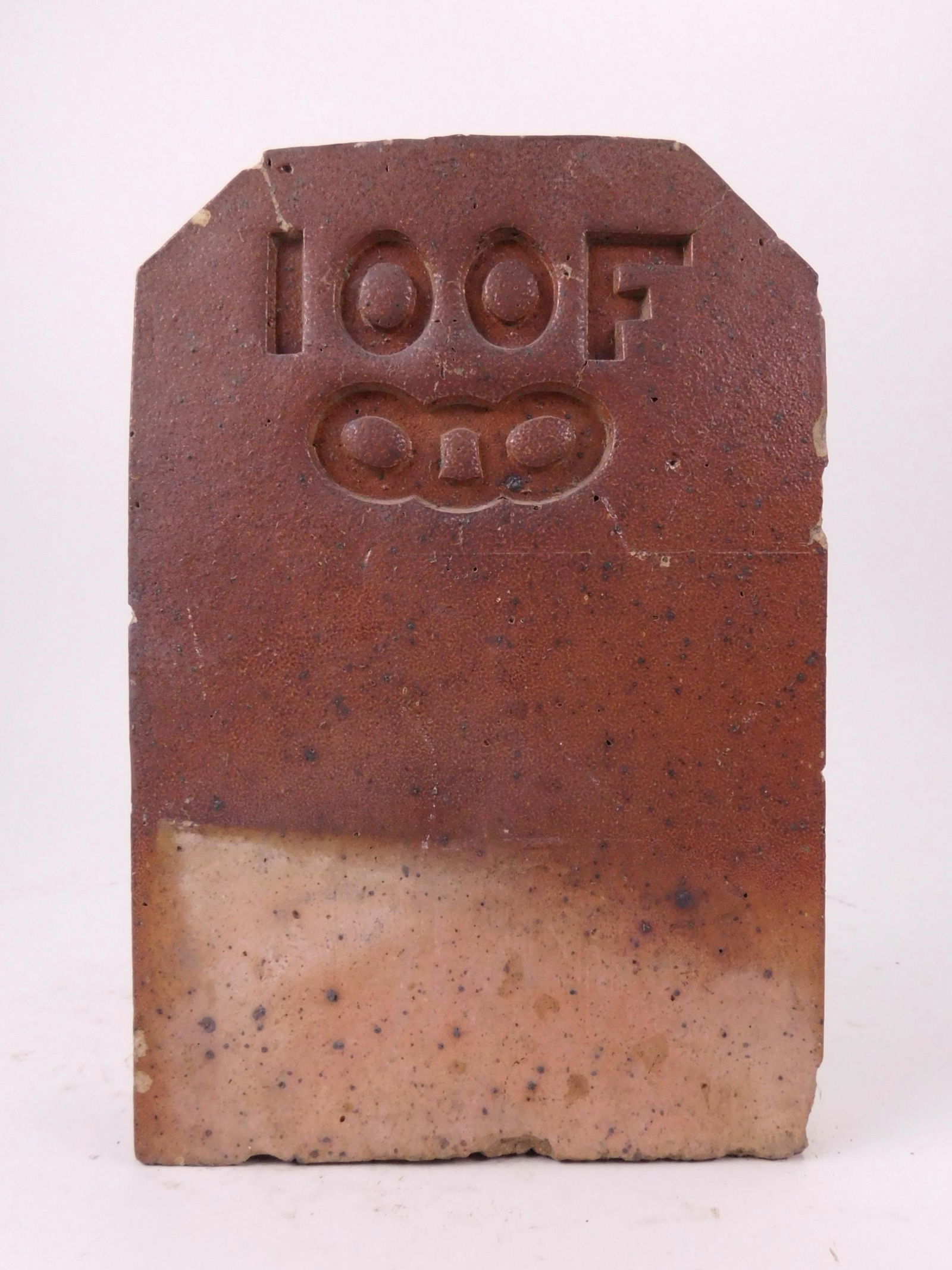 I. O. O. F. sewer tile grave marker (1 of 3)