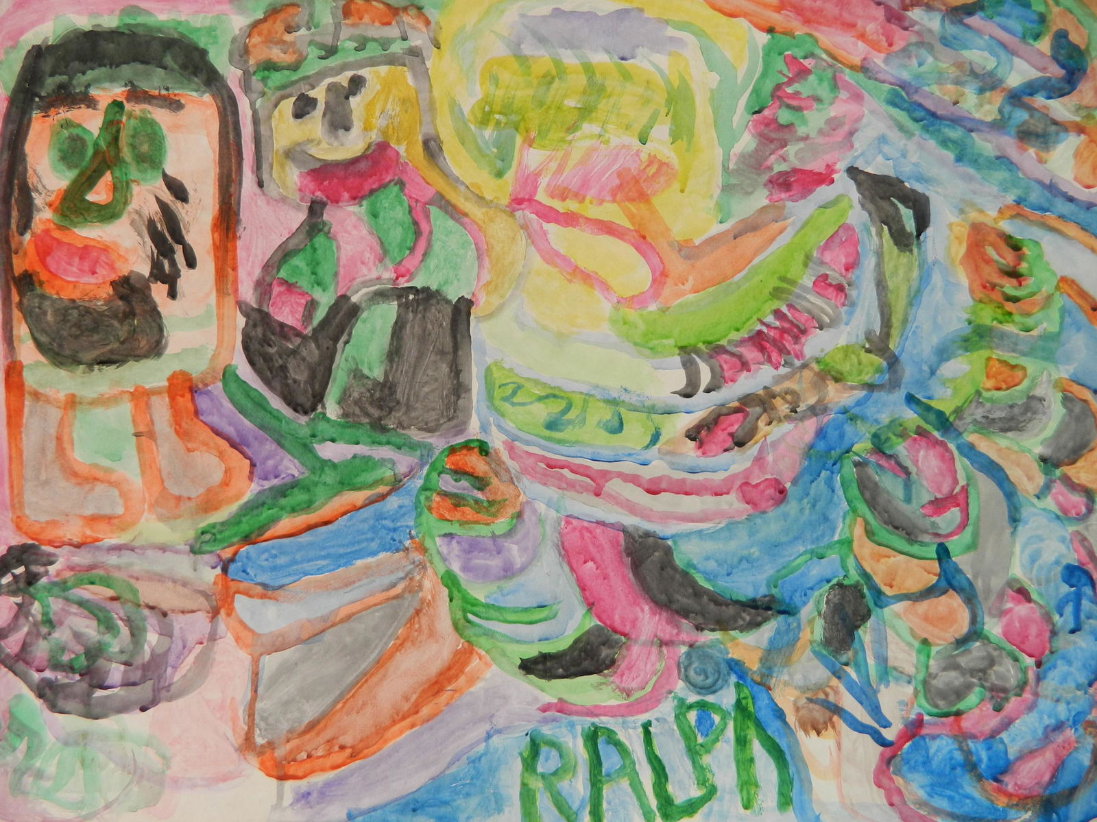 Ralph Bell watercolor (1 of 4)