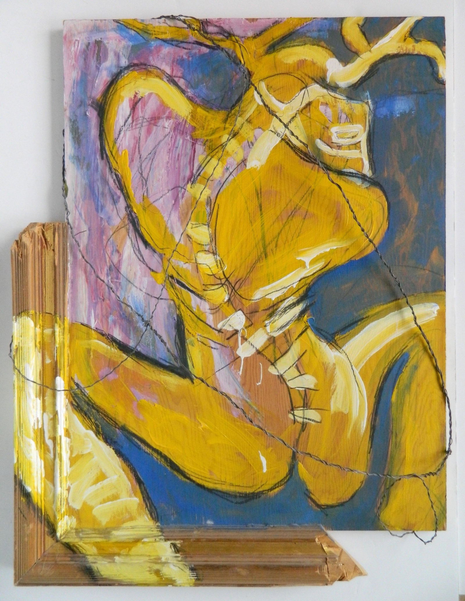 T. A. Nero oil and mixed media (1 of 3)