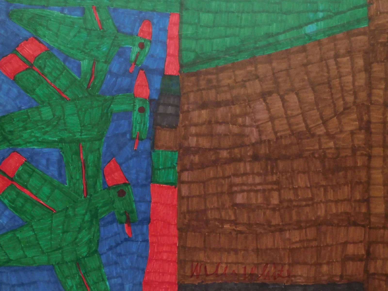 Willie White marker on paper (1 of 4)