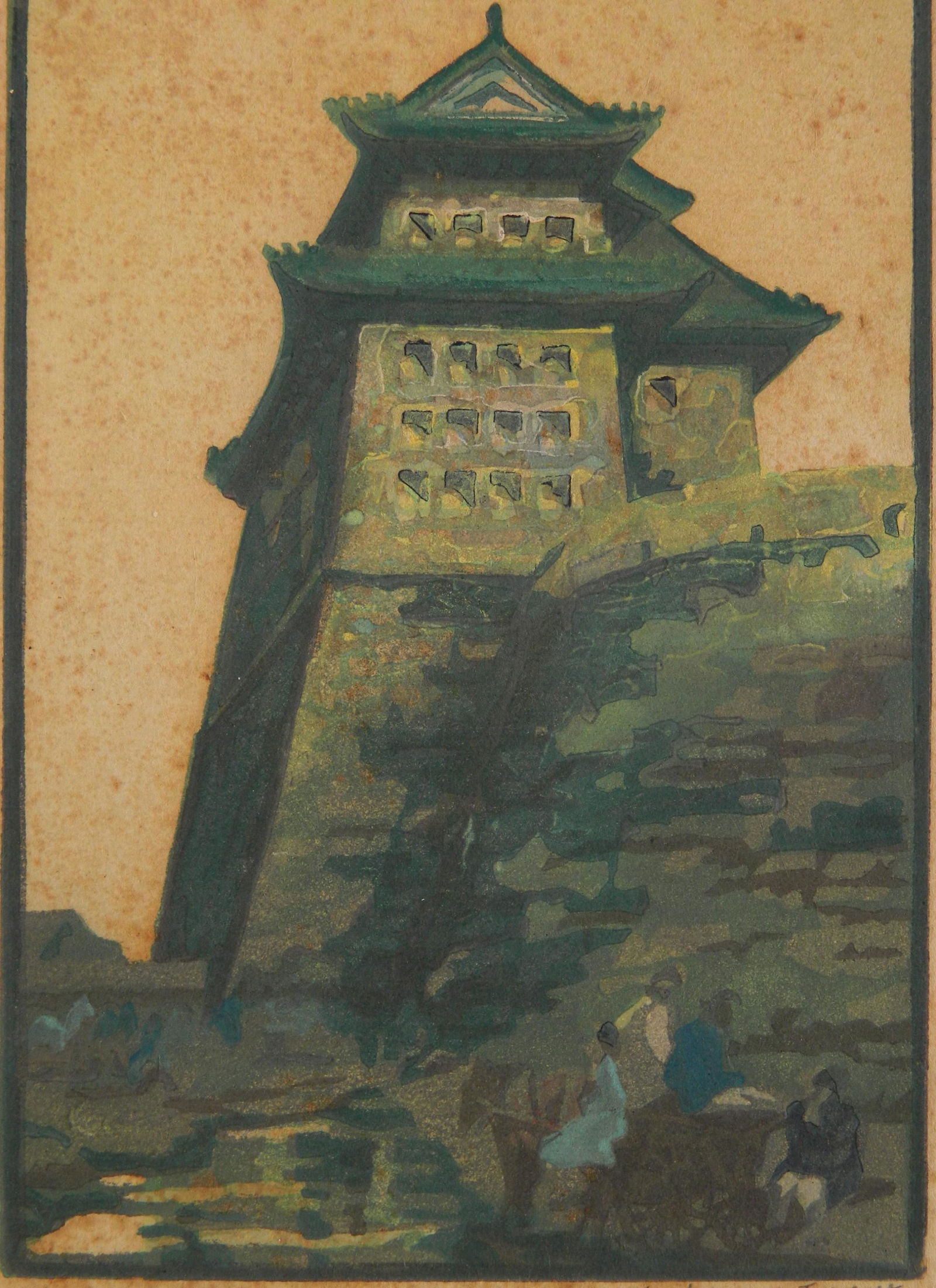 Katharine Jowett woodblock (1 of 4)