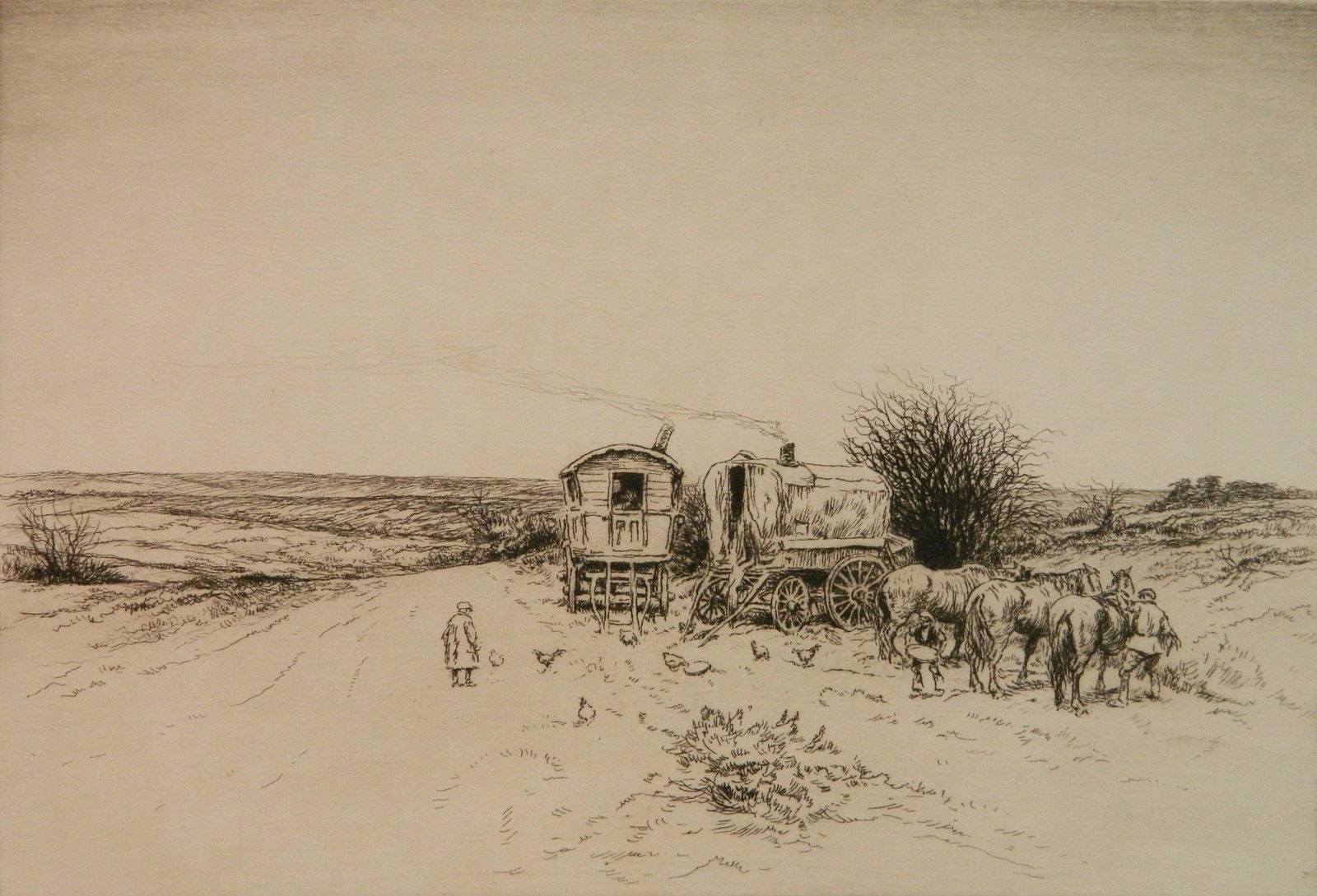 Kerr Eby etching (1 of 4)