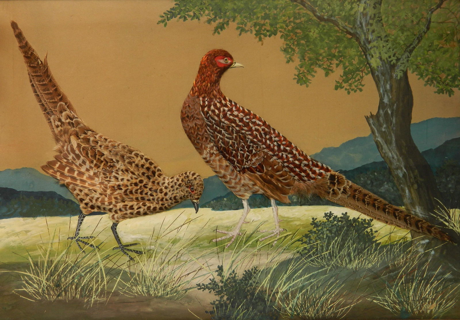 20th c. American School mixed media (1 of 6)