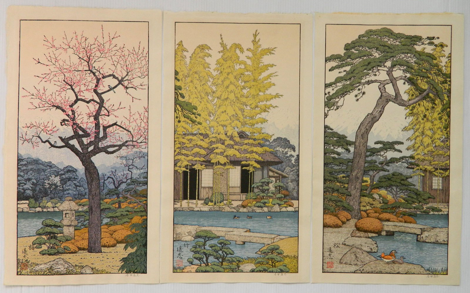 Toshi Yoshida woodblock (1 of 8)