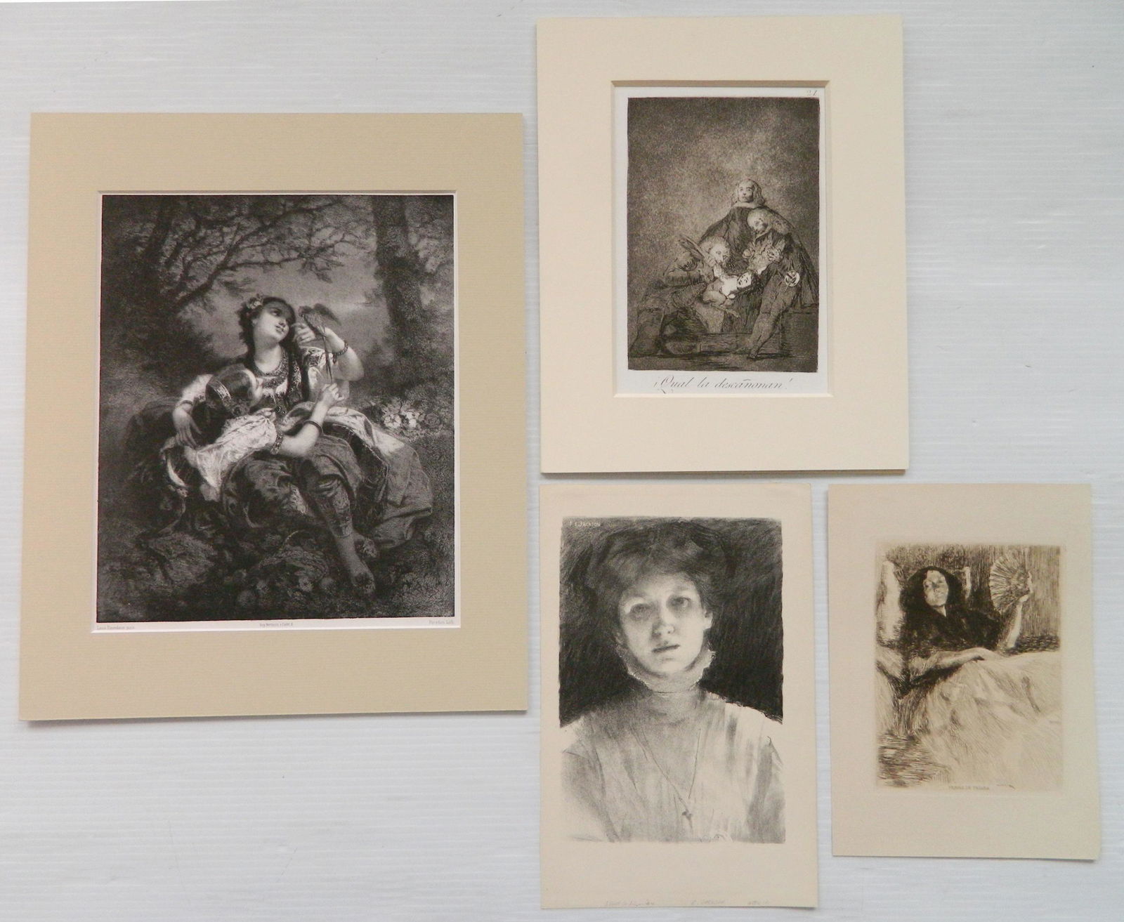 2 Etchings and 2 lithographs (1 of 5)