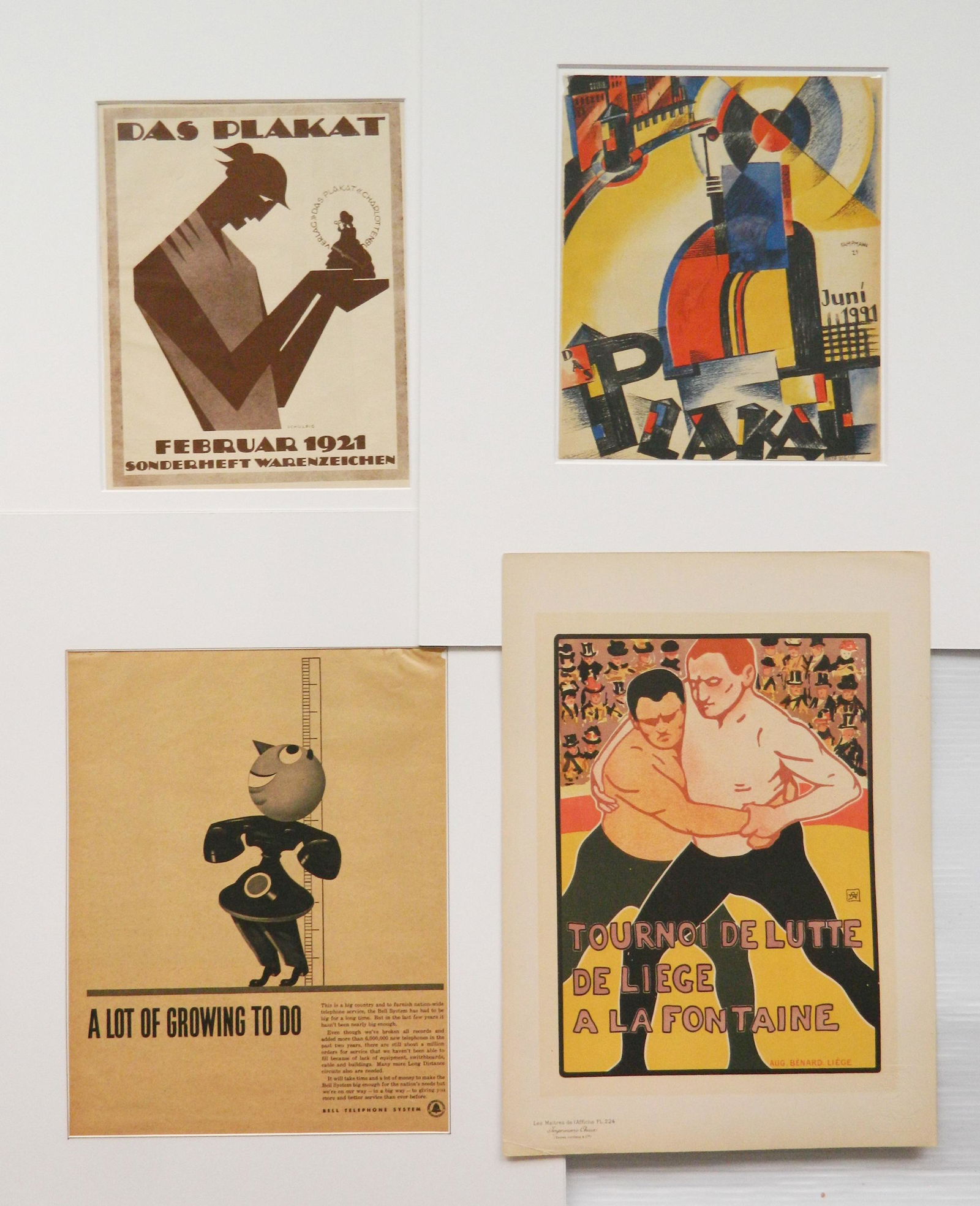 4 Advertising lithographs (1 of 7)