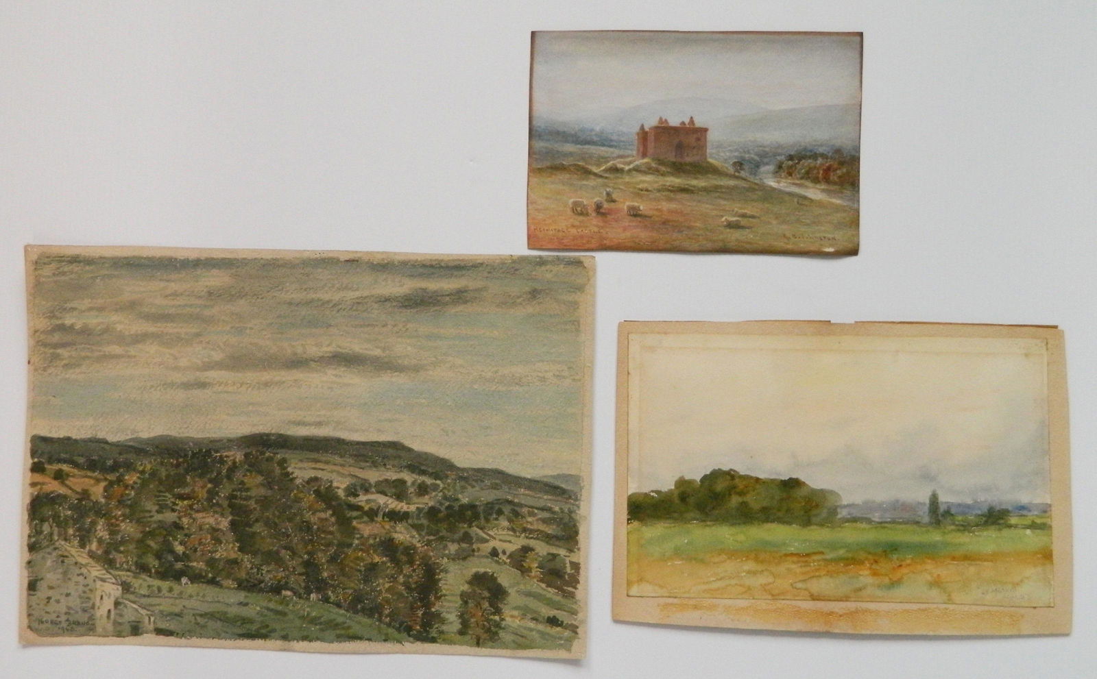 3 Watercolor landscapes (1 of 8)