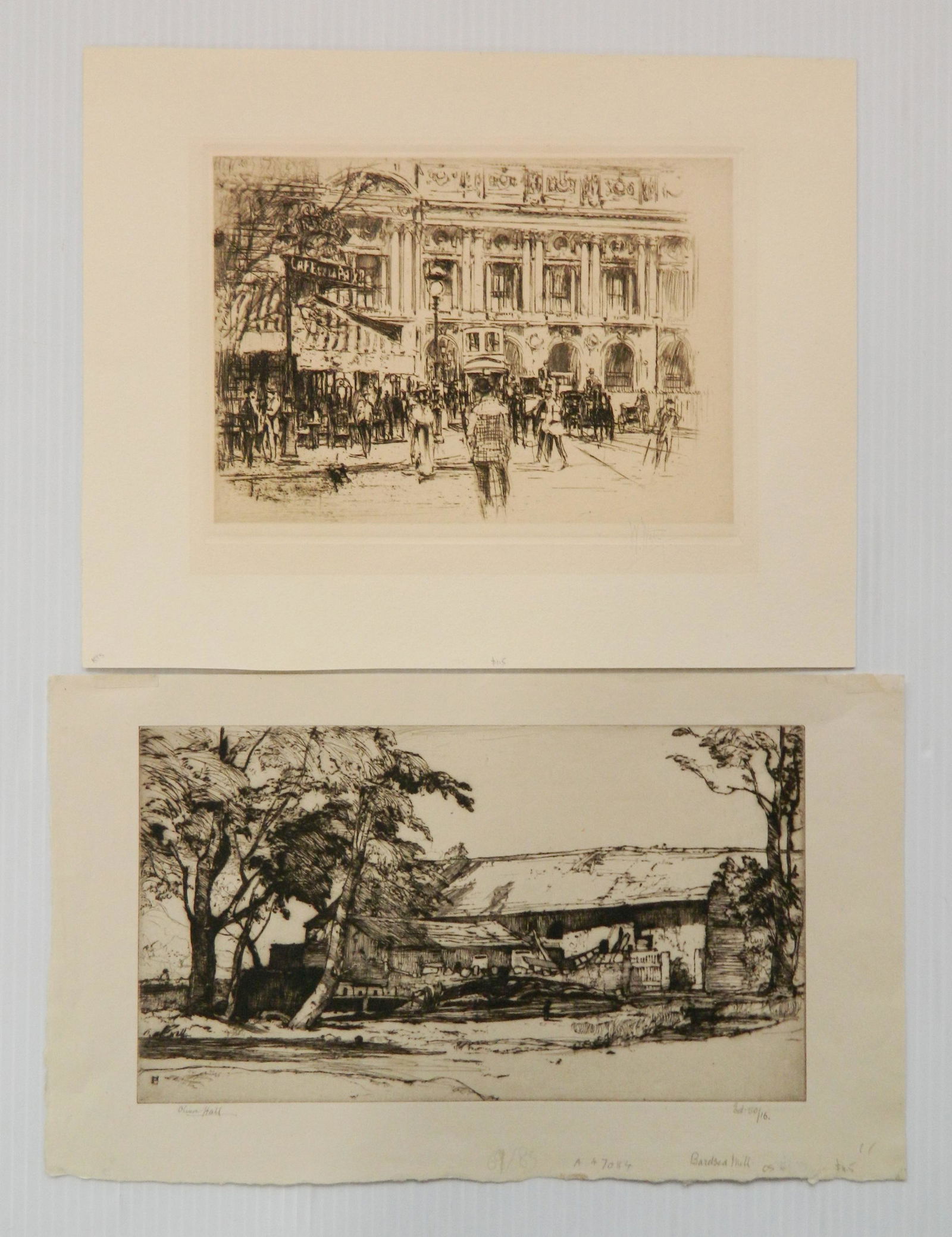 2 British etchings (1 of 6)