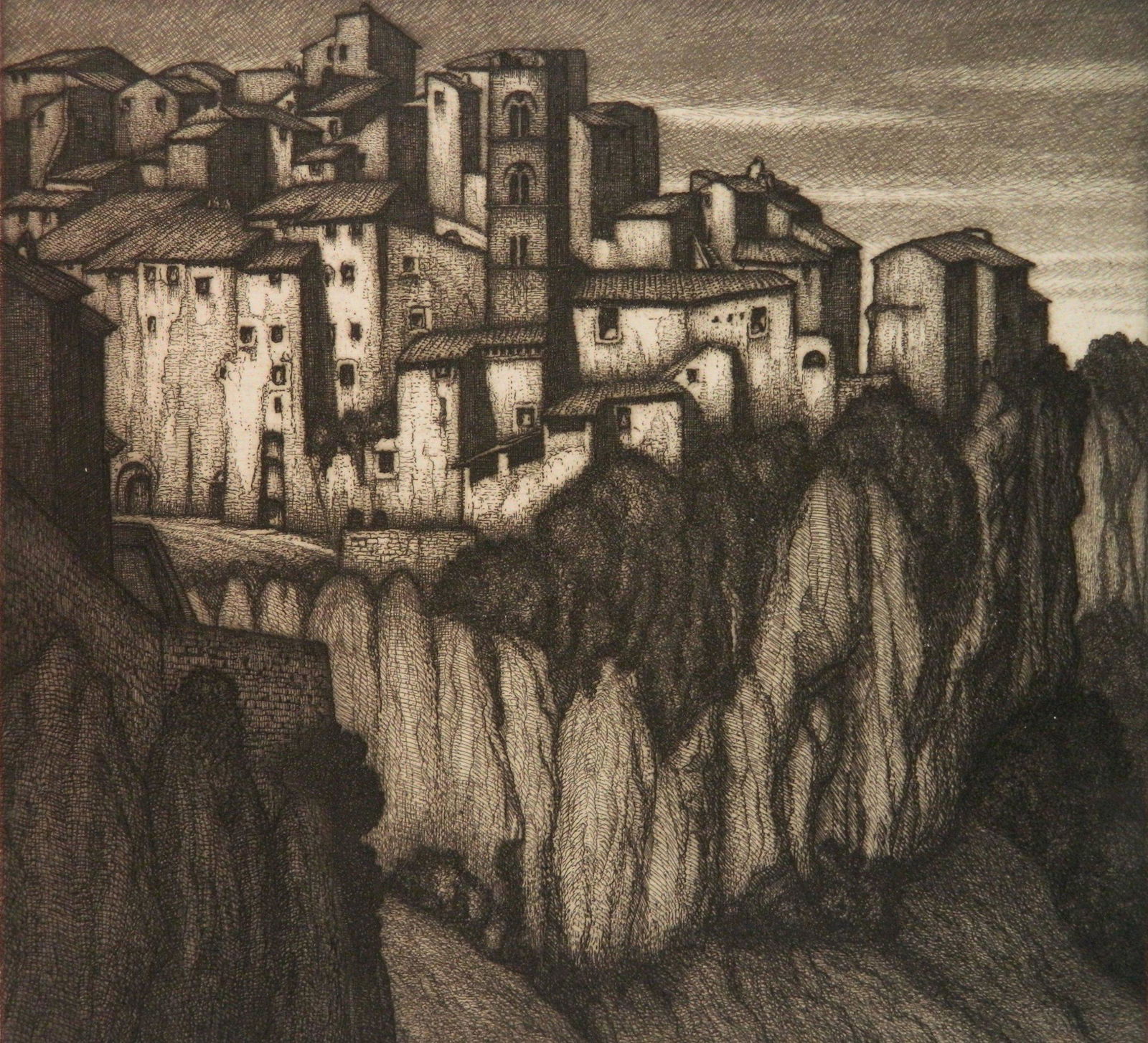 Celestino Celestini etching (1 of 4)