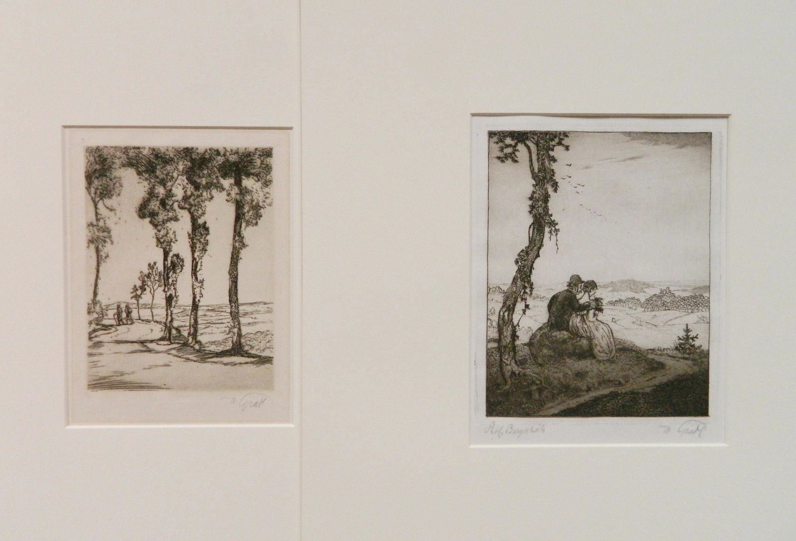 Hermann Gradl 2 etchings (1 of 6)