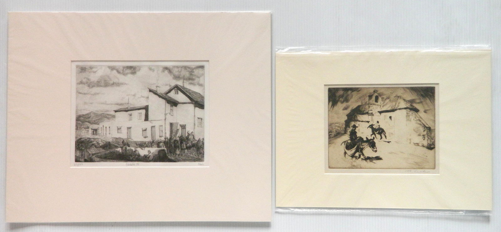 2 American etchings- Keller and Nordfeldt (1 of 7)