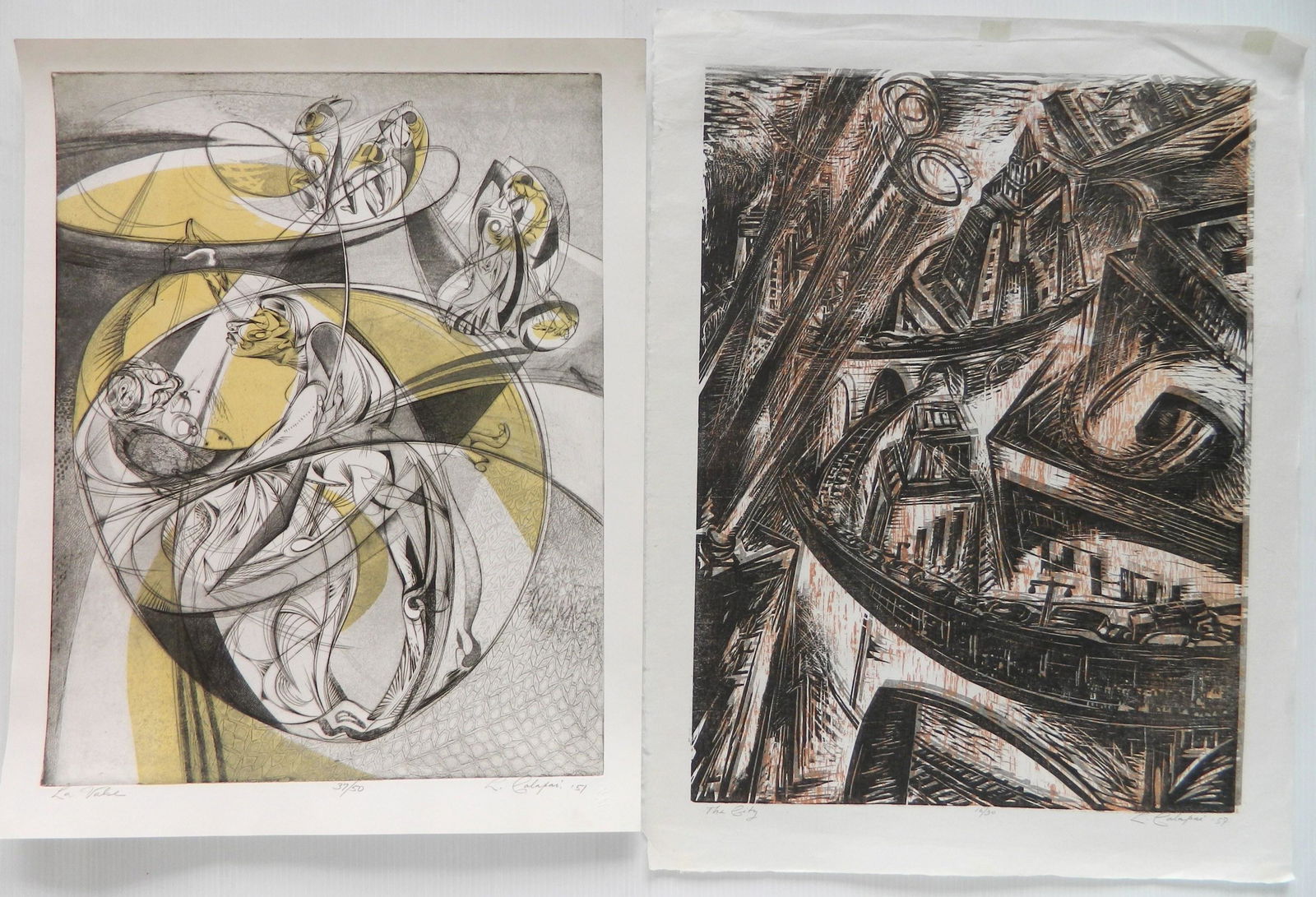 2 Letterio Calapai prints (1 of 7)