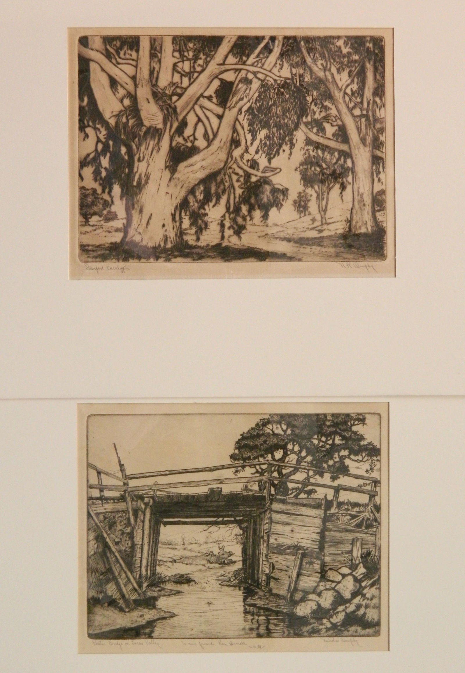 Nicholas R. Dunphy 2 etchings (1 of 9)