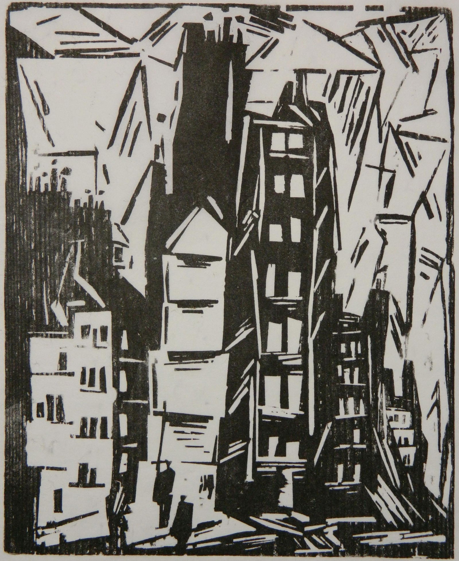 Lyonel Feininger woodcut (1 of 4)