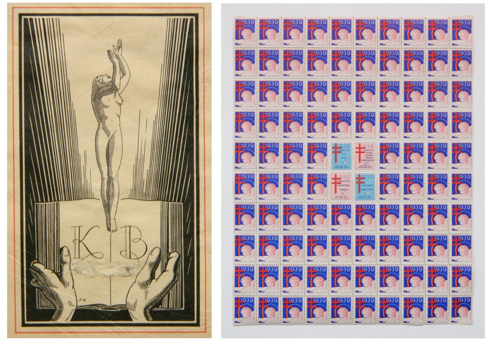 Rockwell Kent wood engraving (1 of 5)