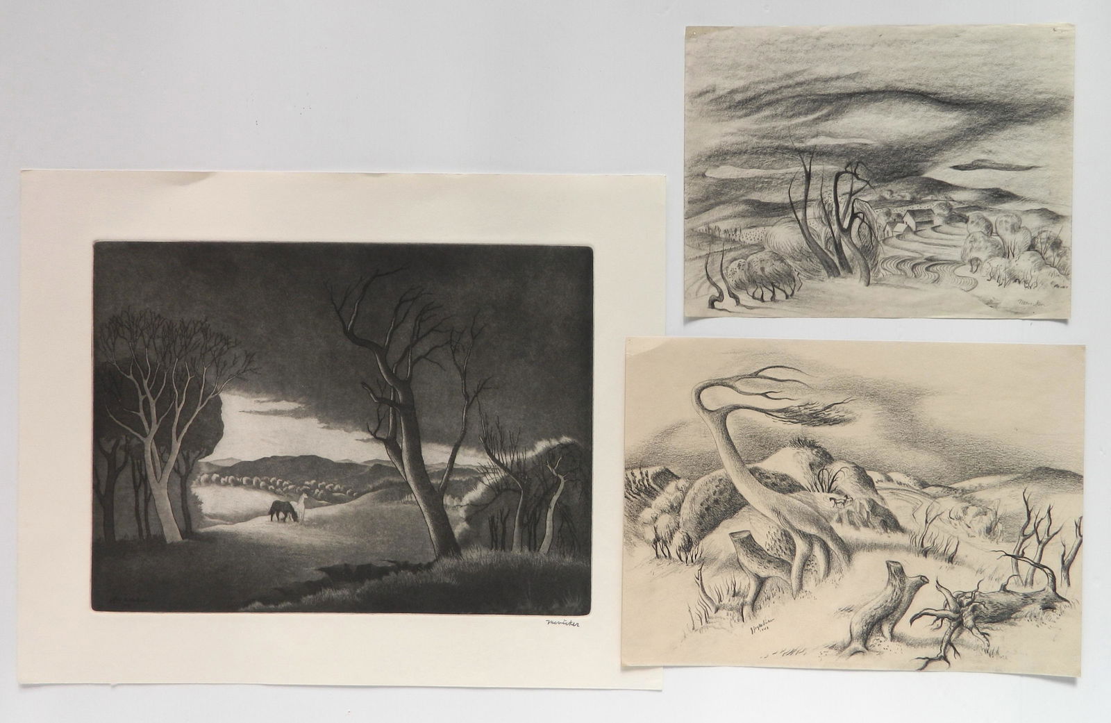 J. Jesse McVicker 3 works on paper (1 of 6)