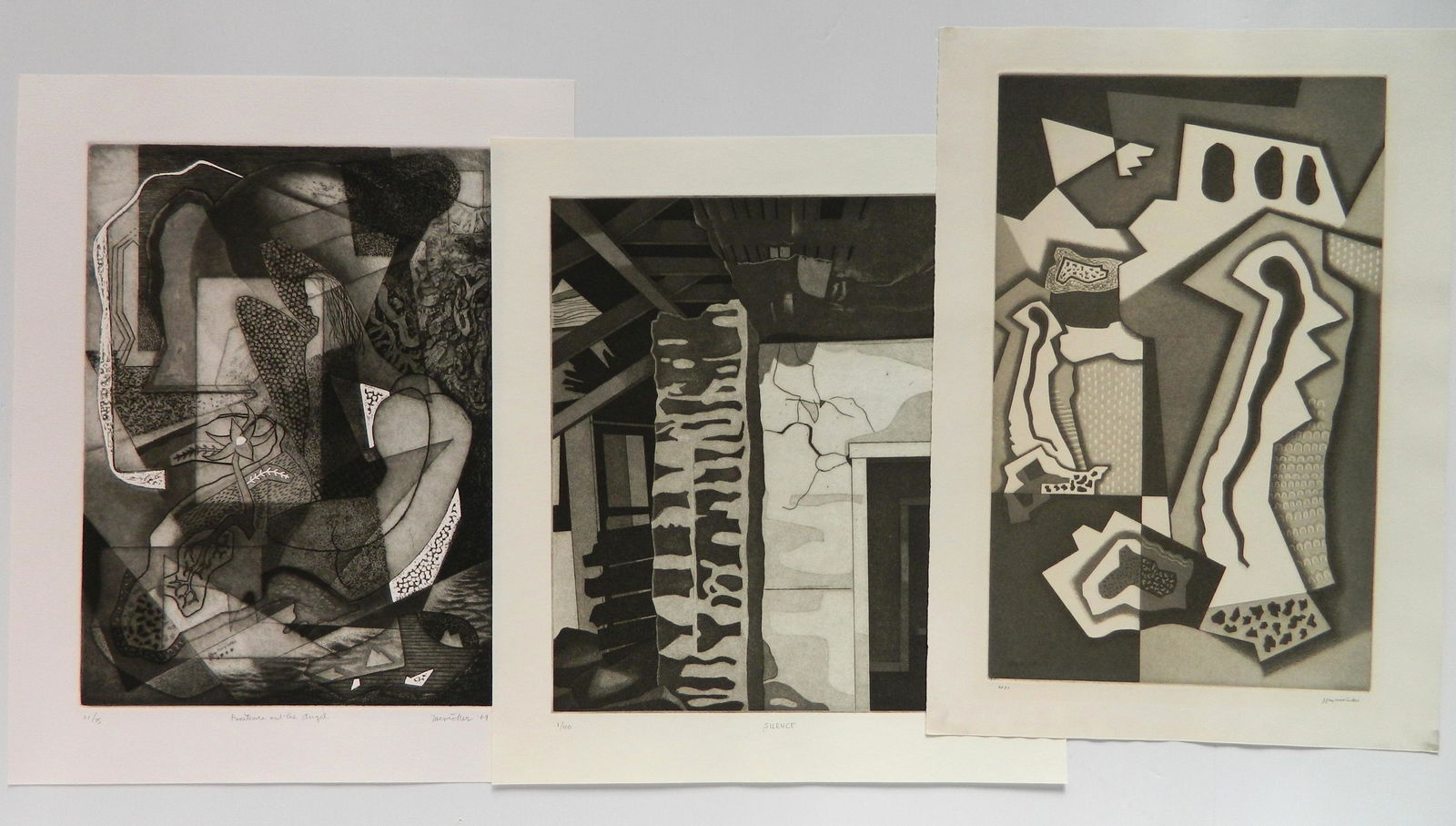 J. Jesse McVicker 3 etchings (1 of 7)