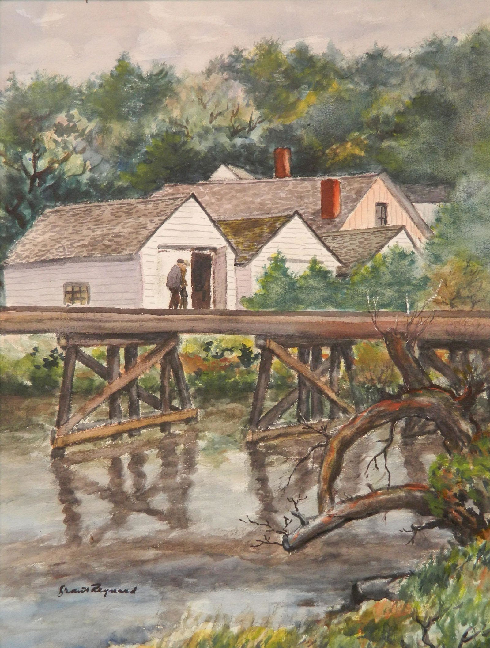 Grant Reynard watercolor (1 of 3)