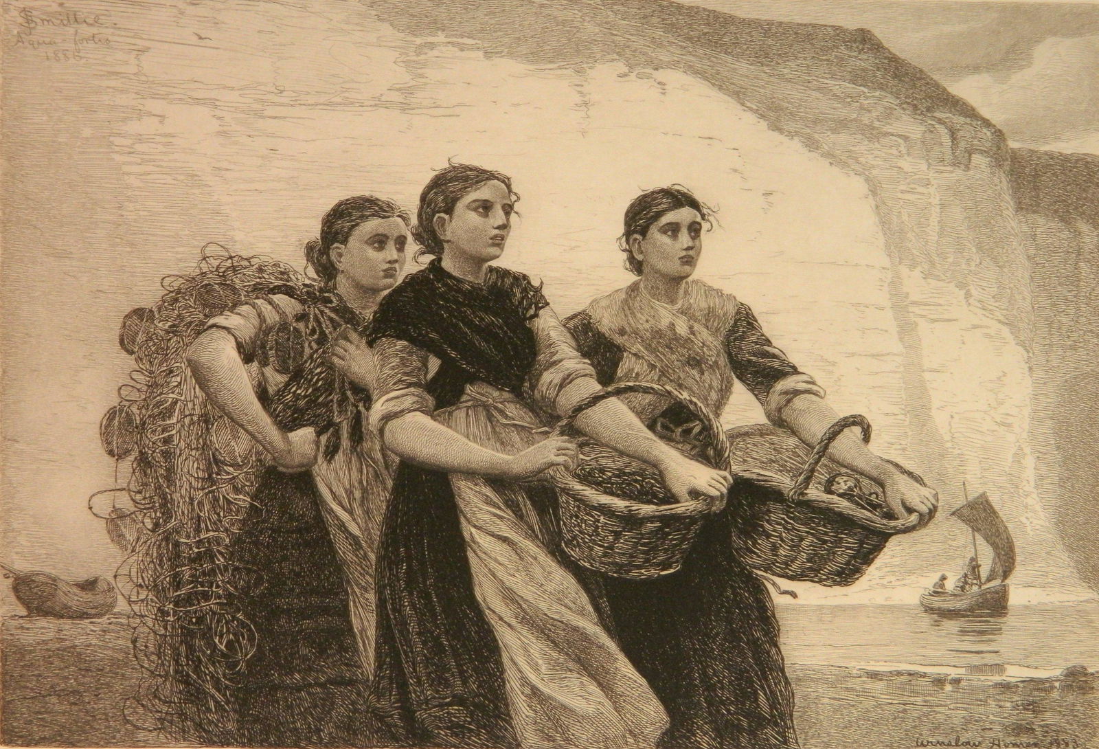 James D. Smillie etching (1 of 4)