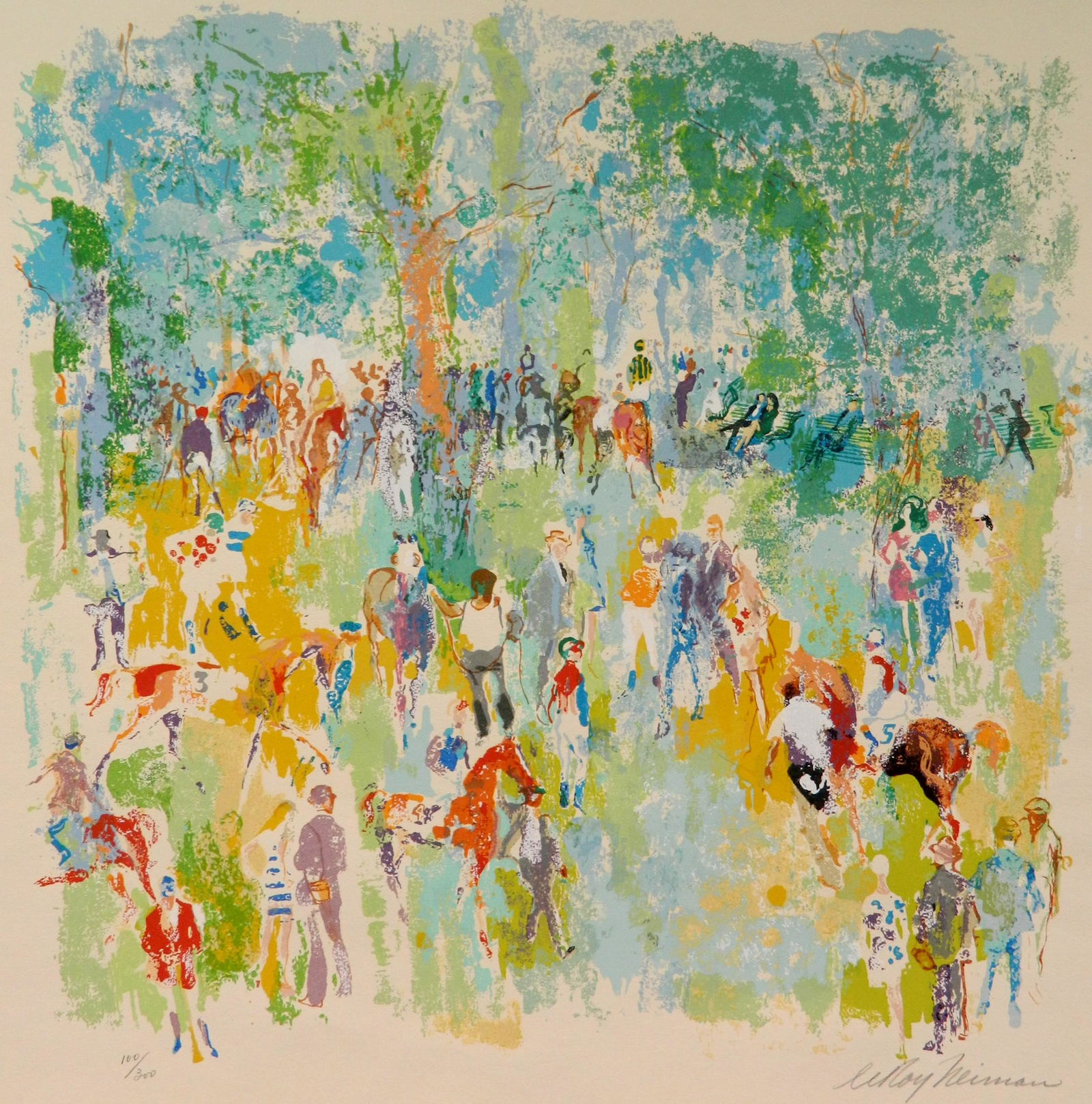 Leroy Neiman silkscreen (1 of 4)