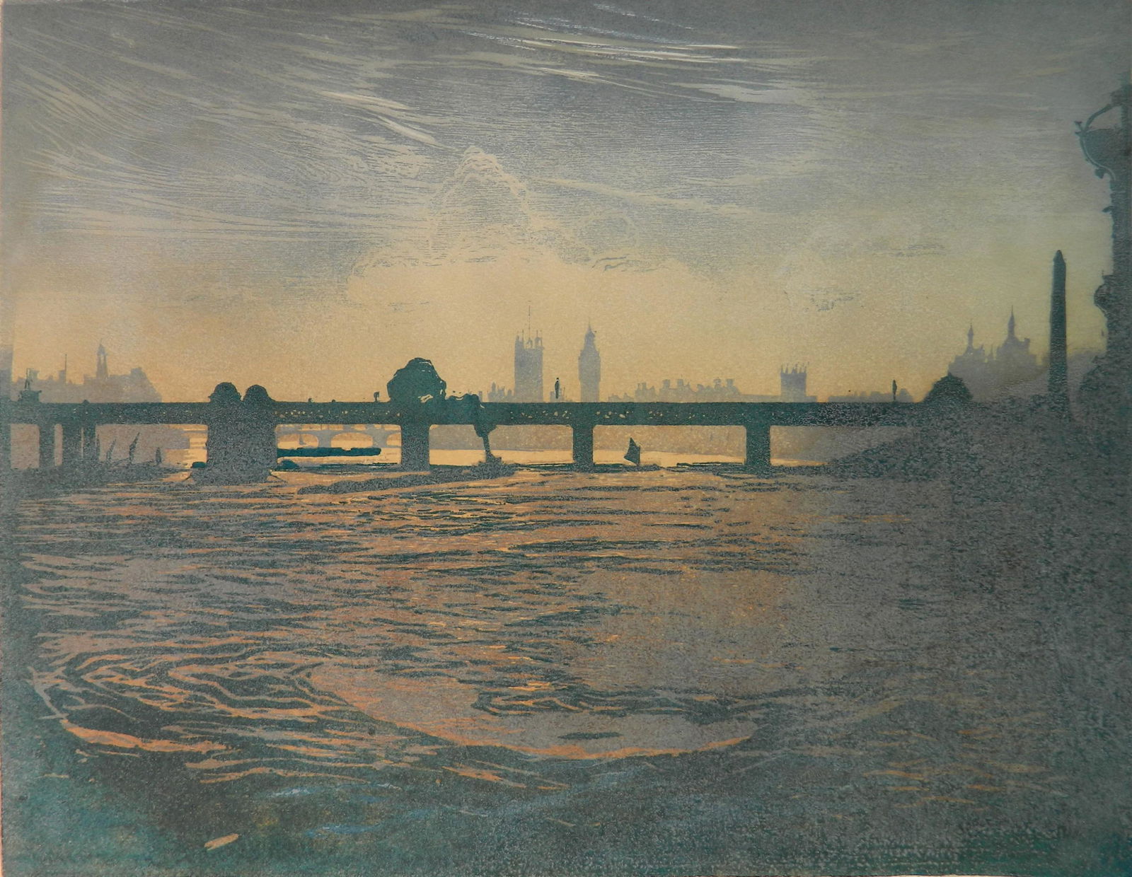 Emile A. Verpilleux woodcut (1 of 4)