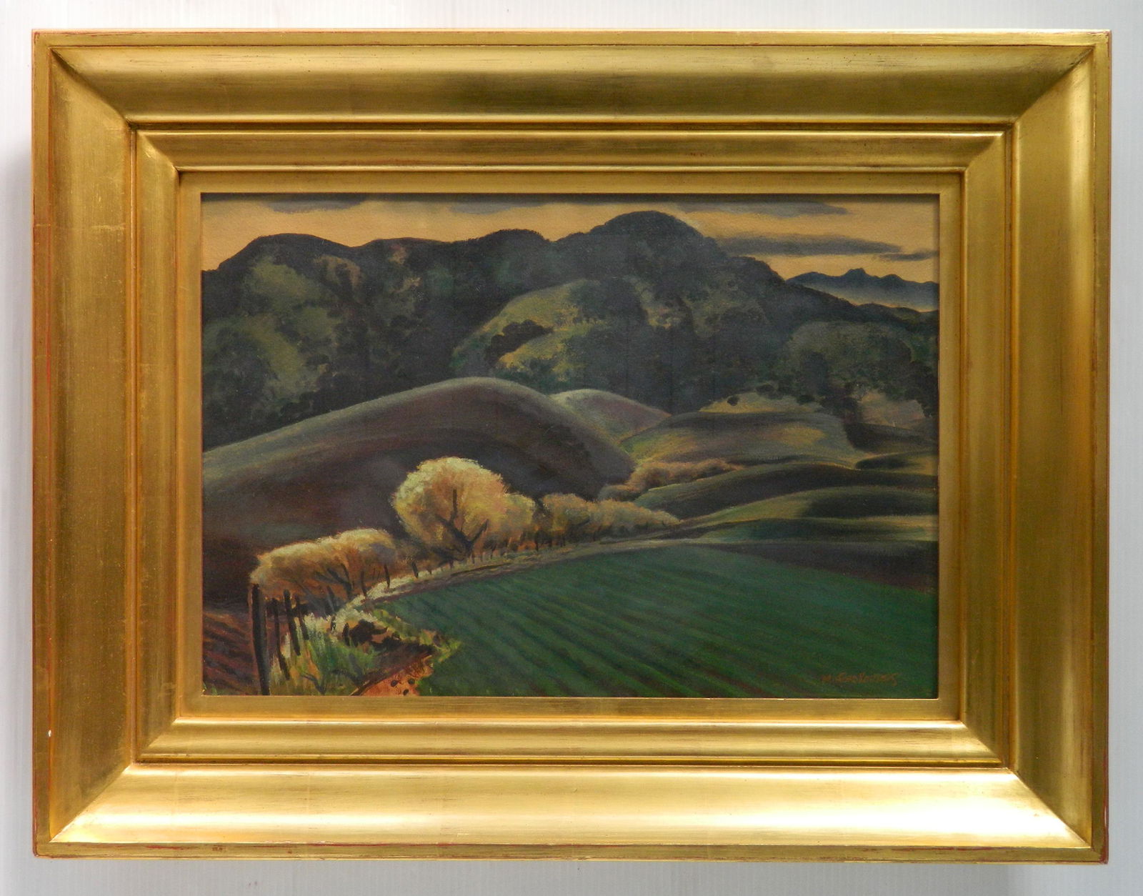 Milford Zornes oil (1 of 4)