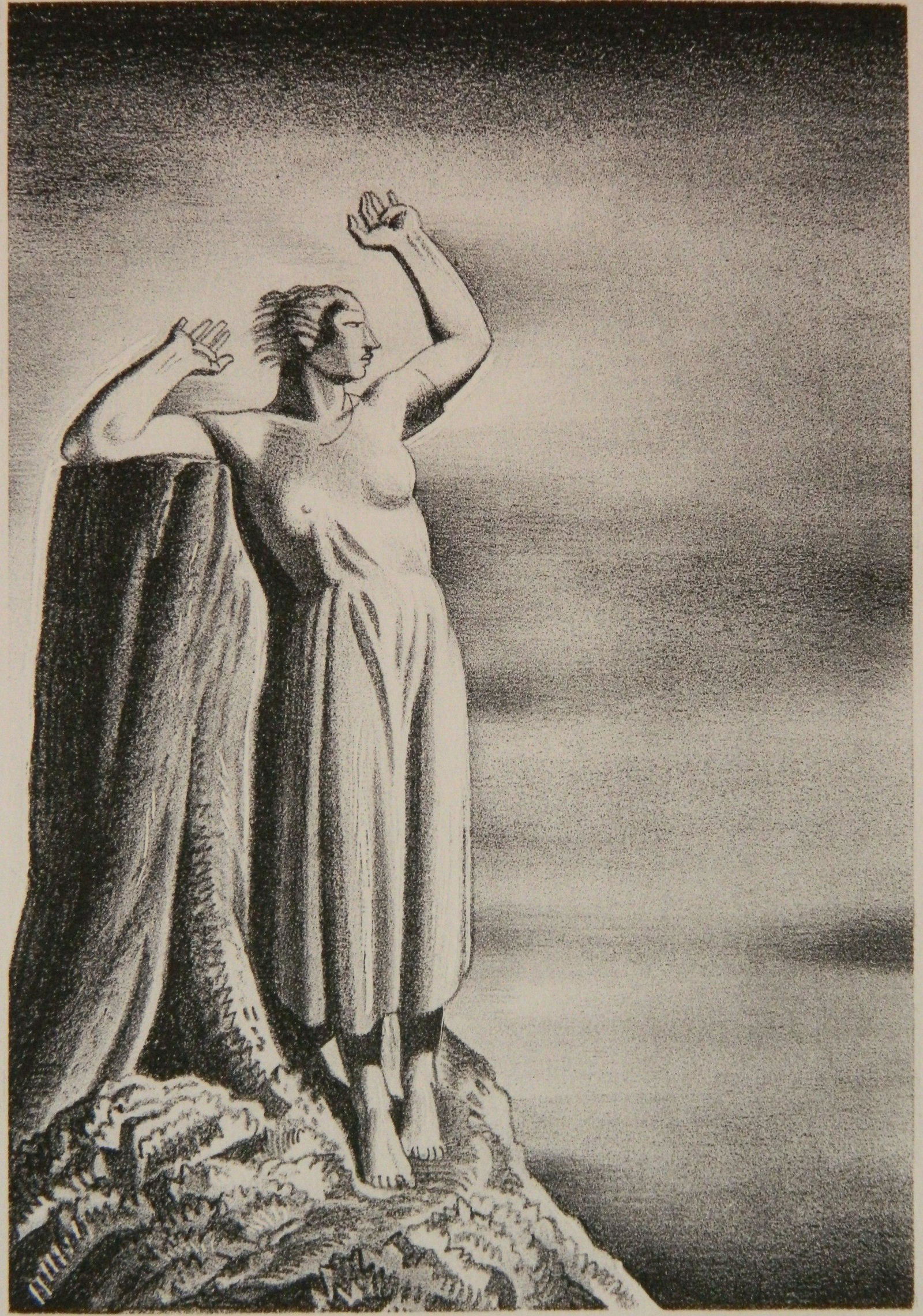 Rockwell Kent lithograph (1 of 4)