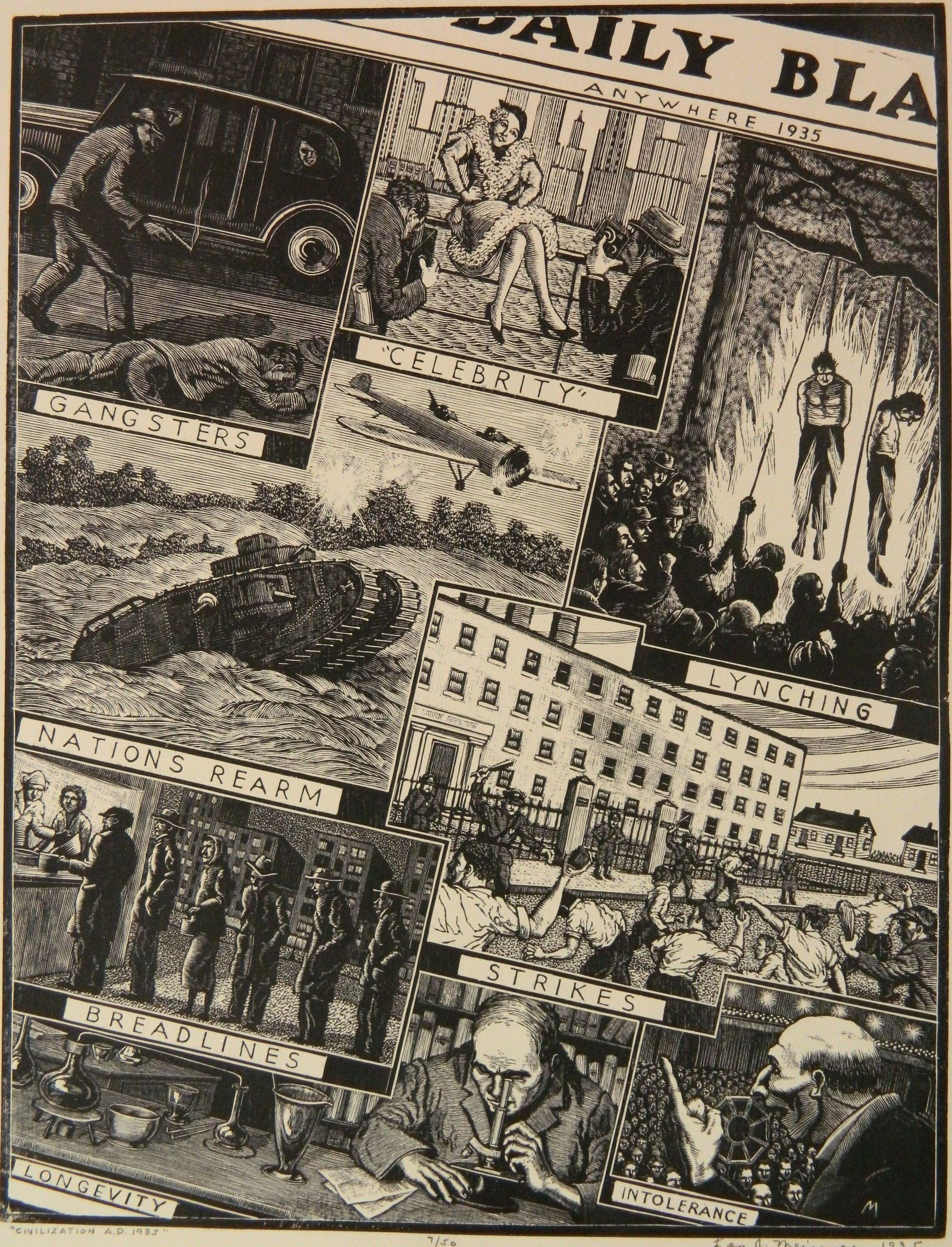 Leo J. Meissner wood engraving (1 of 5)