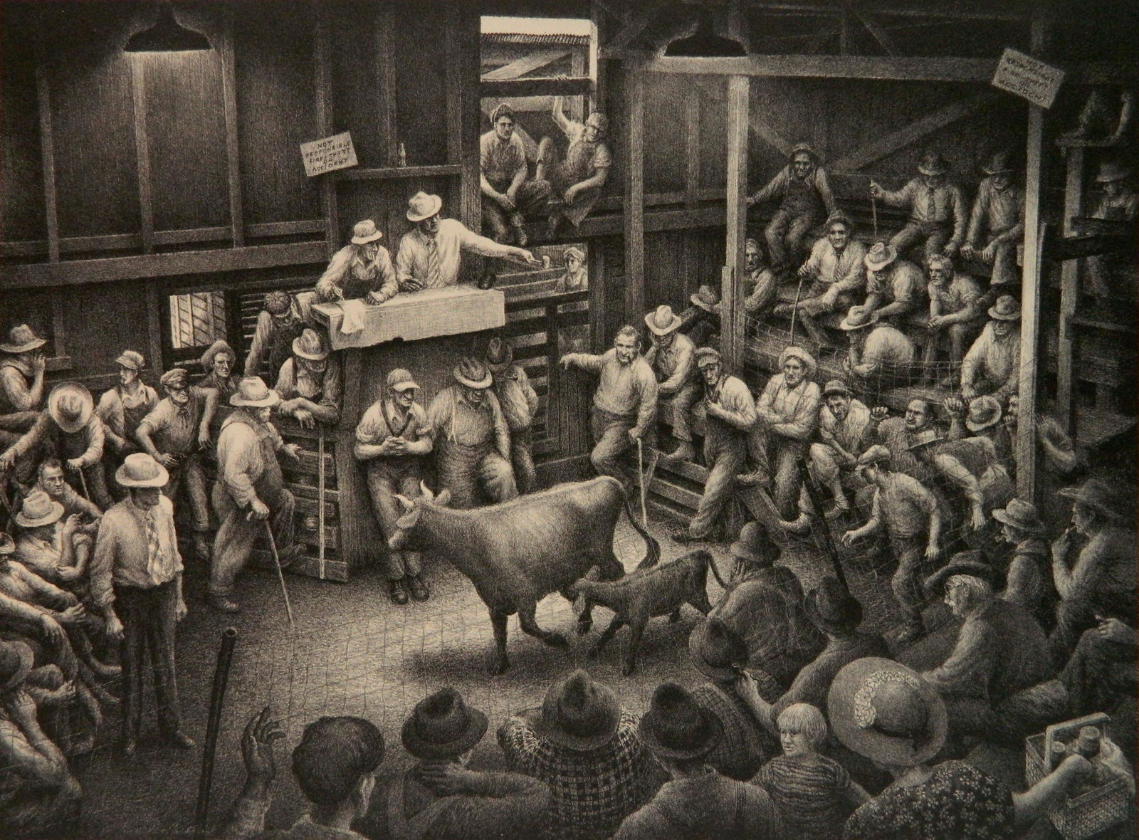 Jackson Lee Nesbitt lithograph (1 of 4)