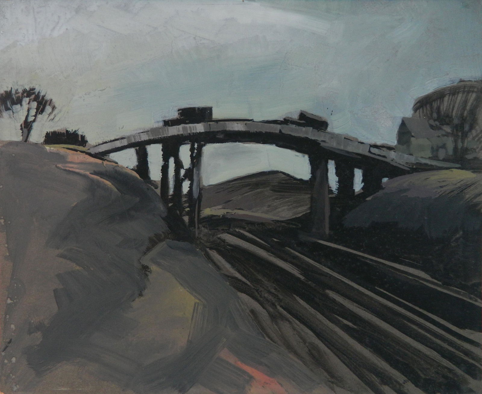 Carl Gaertner gouache (1 of 3)