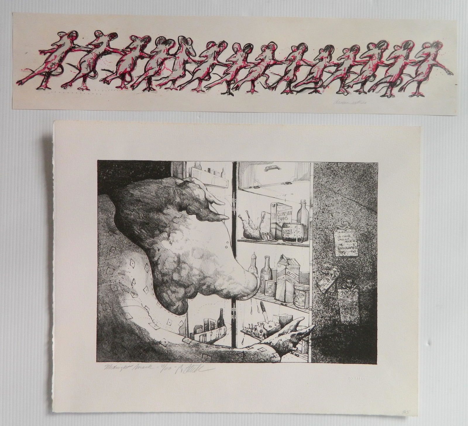 Bo (Robert) Sterk 2 lithographs (1 of 6)