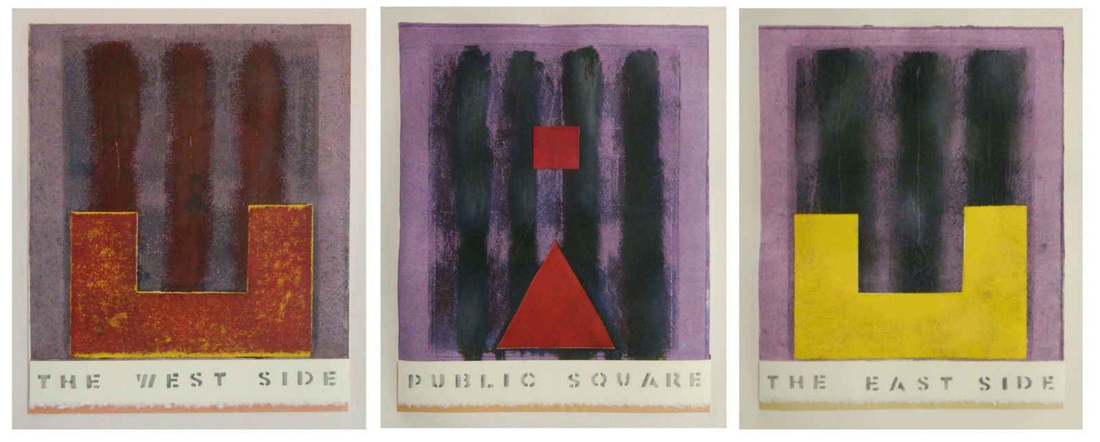 3 Patricia Zinmeister Parker monoprints (1 of 8)