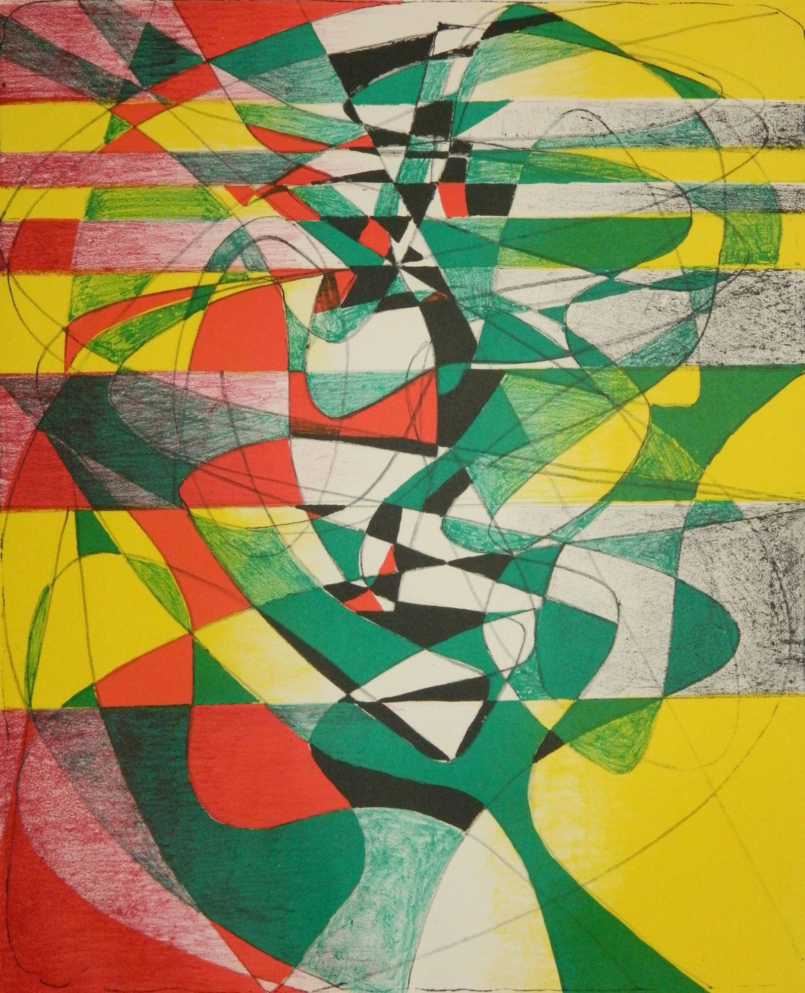 Stanley Hayter lithograph (1 of 6)