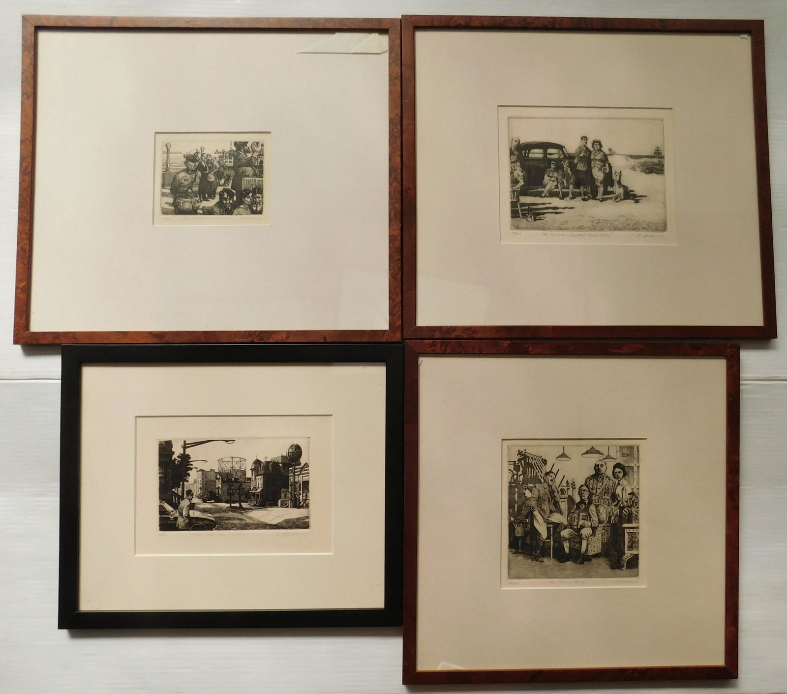 4 David Itchkawich etchings (1 of 5)