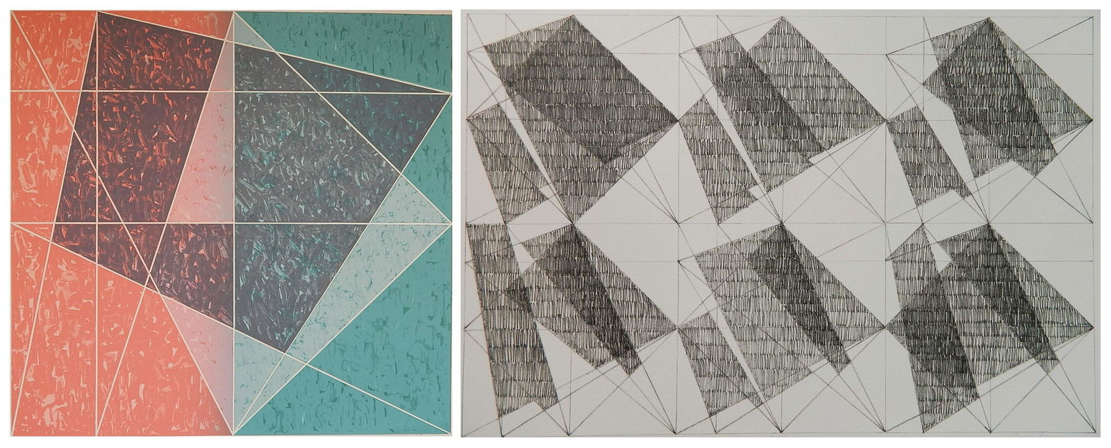 2 Jack Tworkov lithographs: Jack Tworkov (American 1900-1982)- 1). ''T. L. #7''- lithograph in colors, 1978, signed, dated, titled and numbered in pencil, edition of 125 plus 10, The Print Club of Cleveland Special Publication f